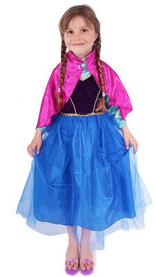 Dětský kostým princezna zimní království Anna