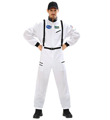 Astronaut, pánský kostým bílý