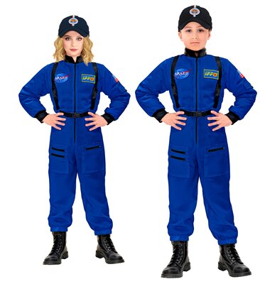Dětský kostým astronauta, modrý