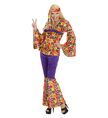 Hippie dívka, dámský kostým