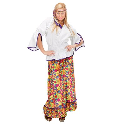 Hippies,dámský kostým