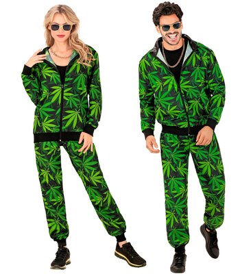 Unisex canabis disco šusťákovka z 80. a 90. let