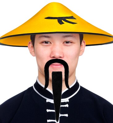 Čínský samonalepovací knír a vous