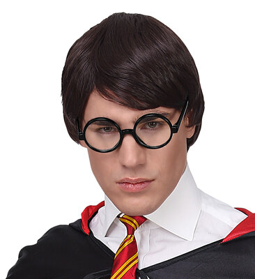Kulaté brýle Harry Potter, černé