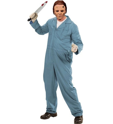 Pánský kostým mechanik/Michael Myers