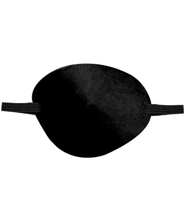 Saténová páska přes oko, pirát
