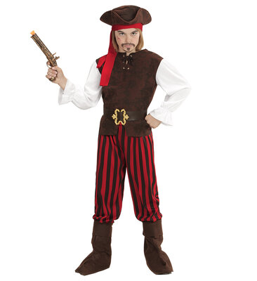 Chlapecký kostým karibský pirát s kloboukem