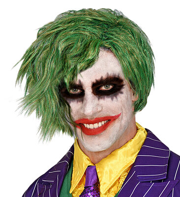 Pánská paruka Joker, zelená