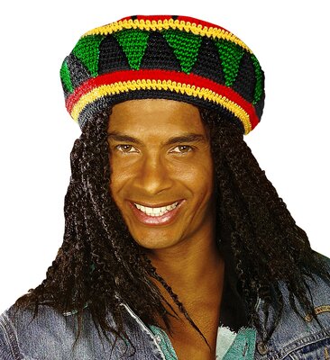 Pánská reggae čepice typu tam