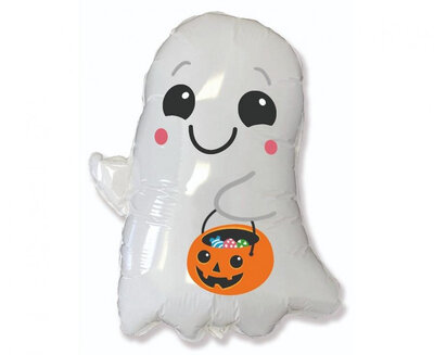 Foliový balónek Halloween duch