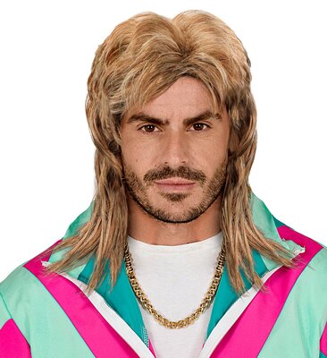 Pánská paruka mullet