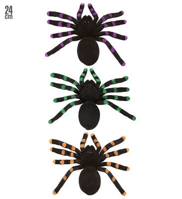 Pavouk 24 cm,3 barevné provedení
