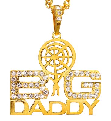Zlatý náhrdelník "big daddy" 65 cm