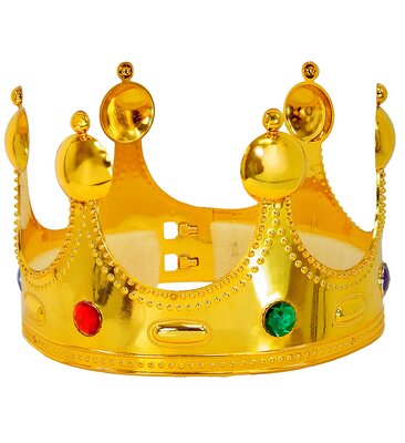 Delux dětská královská koruna