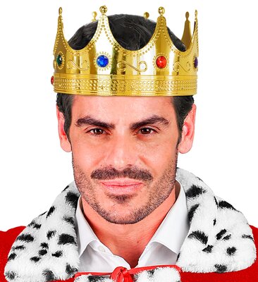 Delux královská koruna pro dospělé