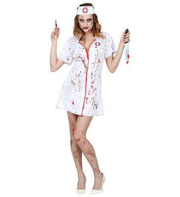 Dámský kostým zakrvácená zombie sestřička