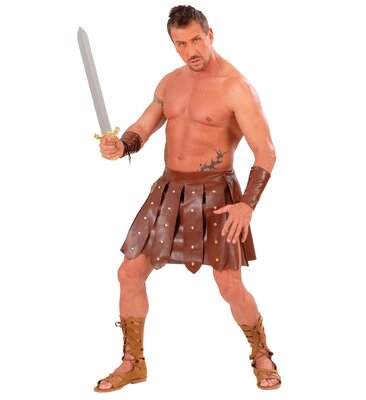 Pánská sada gladiátor (sukně, pásky na ruce)