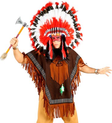 Pánské indiánské poncho