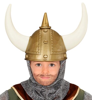 Dětská vikingská helma s rohy
