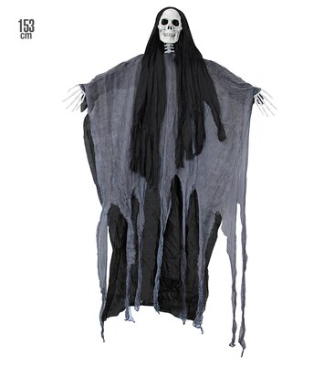Halloweenská dekorace smrtka 153 cm