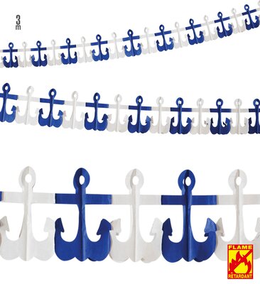 Námořnická girlanda 3m