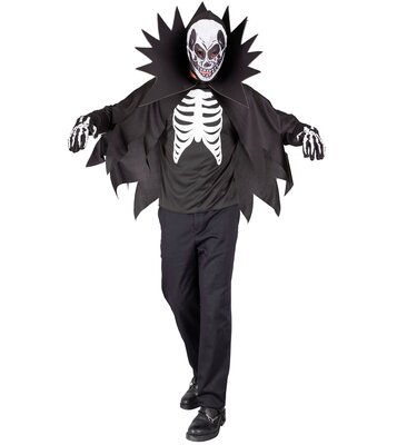 Pánský kostým děsivý kostlivec