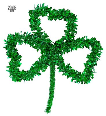Trojlístek na den svatého Patrika 29x35 cm