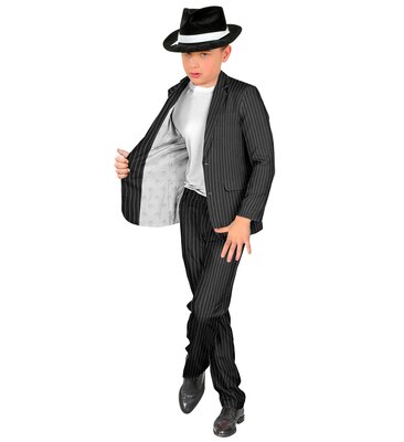 Chlapecký kostým gentleman/gangster