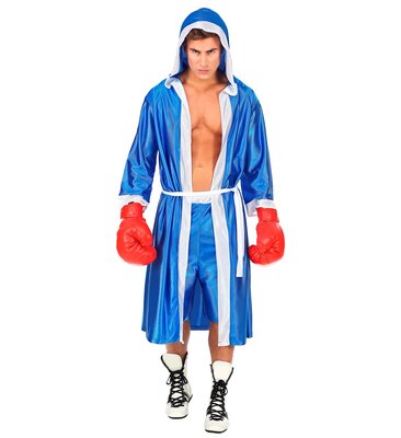 Pánský kostým boxer, modrý