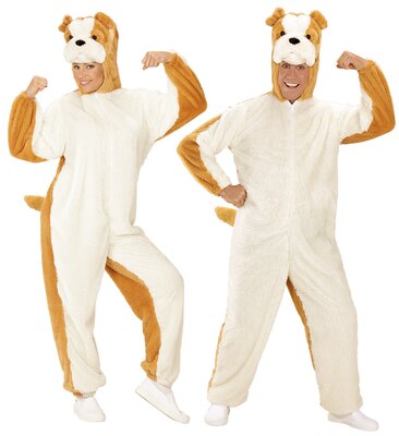 Plyšový kostým pejska s kapucí s maskou