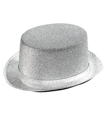 Stříbrný klobouk se stužkou