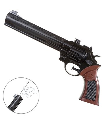 Stříkající kovbojská pistole 30 cm