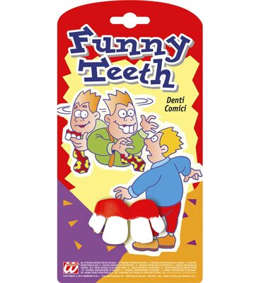 Vtipné křivé zuby