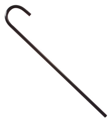 Černá vycházková hůl, 80 cm