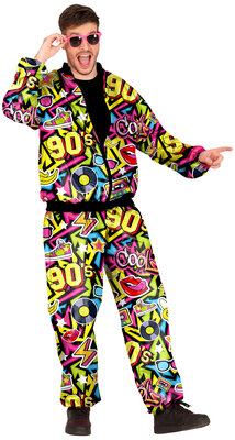 Retro pánská šusťákovka 90. léta, barevná