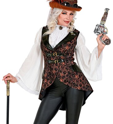 Dámská vesta steampunk