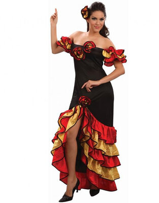 Dámský kostým Španělka