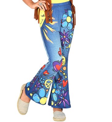 Dívčí hippie džegíny