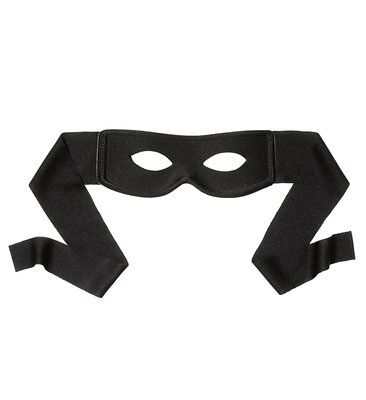 Černá škraboška bandita