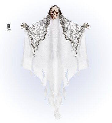 Dekorace smrtka, 61 cm