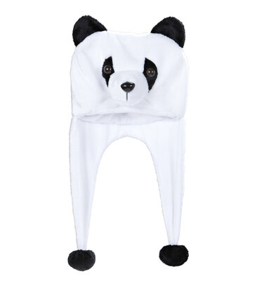 Čepice panda pro dospělé