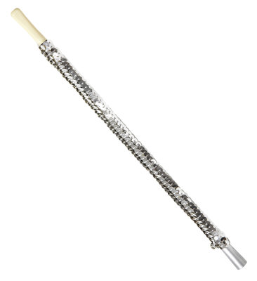 Stříbrný flitrovaný držák na cigarety (30 cm)
