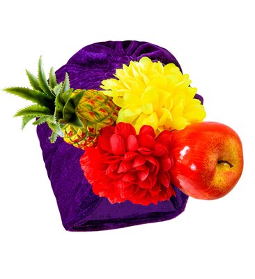 Brazilská čepice Carmen Miranda