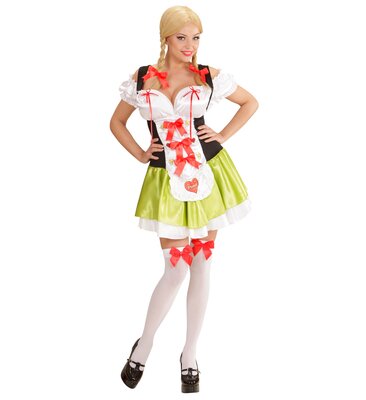 Dámský dirndl kostým bavorská dívka, Oktoberfest