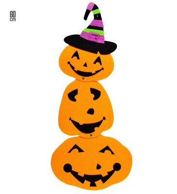 Dekorace na zavěšení dýně, 60 cm