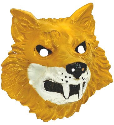 Dětská PVC maska Vlk