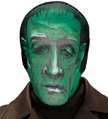 Látková maska zelené monstrum/Frankenstein