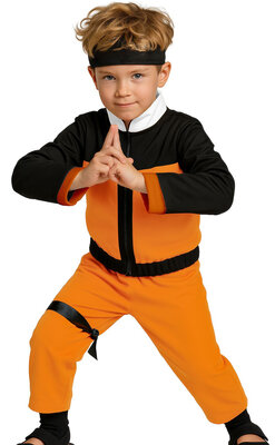 Chlapecký kostým ninja Naruto