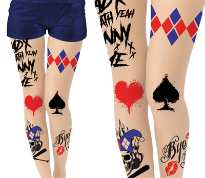 Dámské punčocháče Harley Quinn