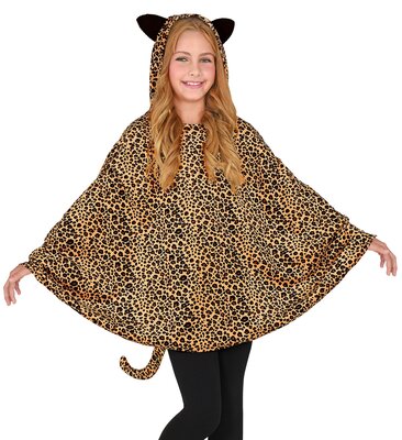 Dětské poncho leopard